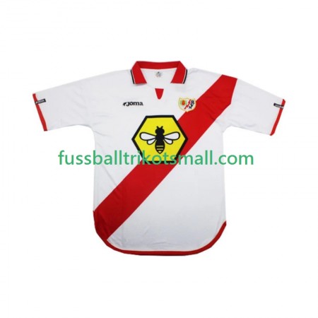 Fußballtrikots Rayo Vallecano 2000 2001 Retro Kurzarm Heimtrikotsatz kaufen